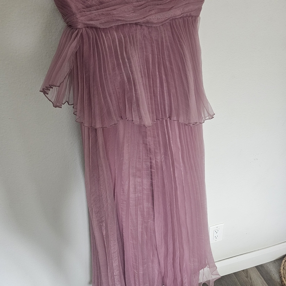 Theia One Shoulder Formal Dress, Dusk - Picture 3 of 6